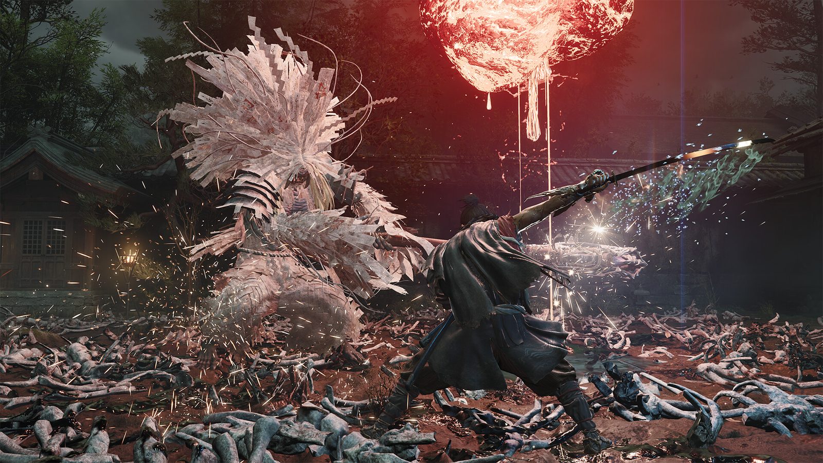 귀무자 Way of the Sword 귀신의 완갑을 찬 무사가 밤의 교토 거리를 등지고 선 귀무자 Way of the Sword 공식 커버 이미지 1